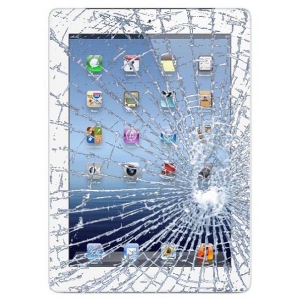 Udskiftning af iPad 4 Glas incl Touch Skærm - Hvid
