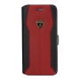 Lamborghini Huracan-D1 Genuine Læder Etui m Kortholder - Rød