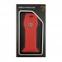 Lamborghini Huracan-D1 Genuine Læder Etui m Kortholder - Rød