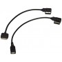 Audi Original Adapterkabel Set iPod® und iPhone® m Authentication Chip & USB til Audi Music Interface 4F0051510S
