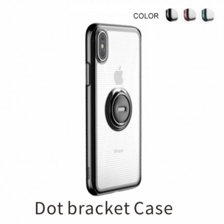 iPhone XS BASEUS TPU Cover med Kickstand - Sort