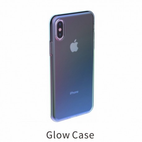 iPhone XS BASEUS Farve TPU Cover - Blå