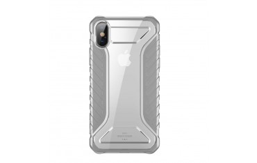 iPhone XS / X BASEUS Michelin Series Silikone Cover - Grå