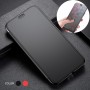 iPhone XS BASEUS Gennemsigtigt vindue TPU Cover - Sort