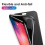 iPhone XS BASEUS Gennemsigtigt vindue TPU Cover - Sort