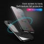 iPhone XS BASEUS Gennemsigtigt vindue TPU Cover - Sort