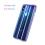 iPhone XS MAX BASEUS Aurora Series TPU Cover - Blå