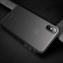 iPhone XS MAX BASEUS Wing Series Ultra Thin Matte TPU Cover -Grå