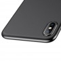 iPhone XS MAX BASEUS Wing Series Ultra Thin Matte TPU Cover -Sort