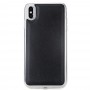 iPhone XS MAX Magnetisk Læder Cover Etui - Sort