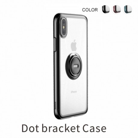 iPhone XS MAX  BASEUS TPU Cover med Kickstand TPU - Sort