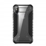 iPhone XS MAX BASEUS Michelin Series Silicone Cover - Sort