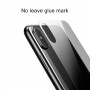 iPhone XS MAX BASEUS 0.3mm Back Cover Beskyttelsesglas - Gennemsigtig