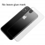 iPhone XS MAX BASEUS 0.3mm Back Cover Beskyttelsesglas - Gennemsigtig