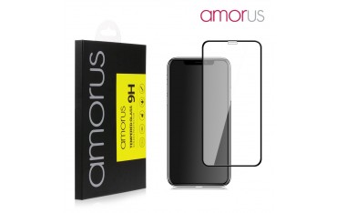 iPhone 11 PRO / XS MAX AMORUS 9H Full Coverage Beskyttelsesglas