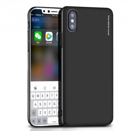 iPhone XR X-LEVEL Knight Series TPU Cover - Sort