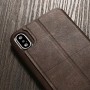 iPhone XR X-LEVEL Extreme Series Læder Cover - Brun