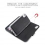 iPhone XR Magnetisk Læder Cover Etui - Sort