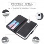 iPhone XR Magnetisk Læder Cover Etui - Sort