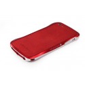 iPhone SE 5S 5 Vogue Læder Skin Guard Rød