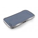 iPhone SE 5S 5 Vogue Læder Skin Guard Lyseblå