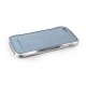 Vogue Læder Skin Guard til iPhone 5 - Lyseblå