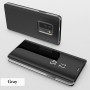 Samsung Galaxy S9+ Læder Cover med Glas Surface - Sort