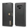 Samsung Galaxy Note9 Magnetisk Læder Cover Etui - Sort