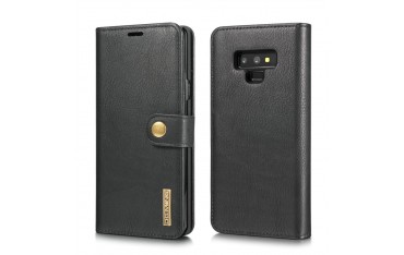 Samsung Galaxy Note9 DG. MING Magnetisk 2-i-1 Læder Cover Etui - Sort