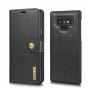 Samsung Galaxy Note9 Magnetisk Læder Cover Etui - Sort