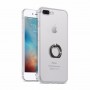 iPhone 7 / 8 HOCO TPU Cover Med Ring Holder - Transparent