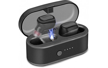HG-60 Mini Bluetooth Headset i Kabelløst / Trådløst Design - SORT
