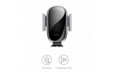 BASEUS Future Gravity Mobilholder med Intelligent Sensor til Luftkanal - Sølv
