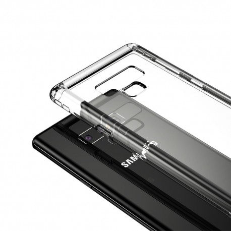 Samsung Galaxy Note 9 BASEUS Safety Airbag Series Cover Gennimsigtig