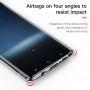 Samsung Galaxy Note 9 BASEUS Safety Airbag Series Cover Gennimsigtig