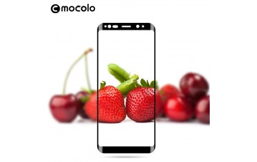 Samsung Galaxy S9 MOCOLO Curved Beskyttelsesglas Full Coverage Sort