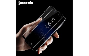 Samsung Galaxy S8 MOCOLO Full Coverage Beskyttelsesglas Sort