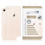 iPhone 8 PANZER Curved Silicate Glass - Beskyttelsesglas til Bagsiden - Gold