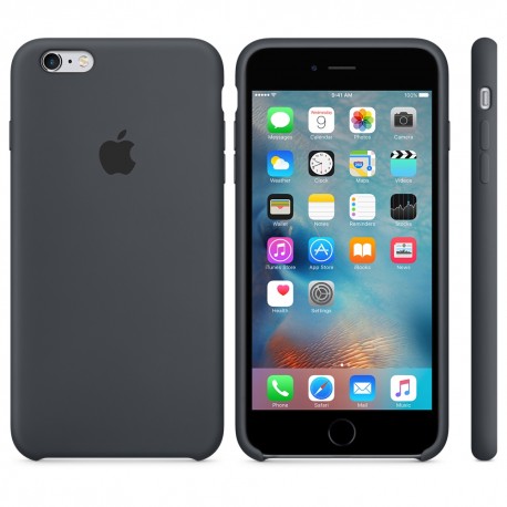 Apple iPhone 6 / 6S Silikone Cover MKY02ZM/A - Sort