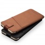 QIALINO Universal Smartphone Ægte Læder Sleeve - XXL - Brun