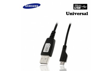 Original Samsung UC Micro USB Datakabel ECC1DU0BBK Sort