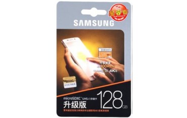 SAMSUNG microSDHC Hukomelseskort 128GB