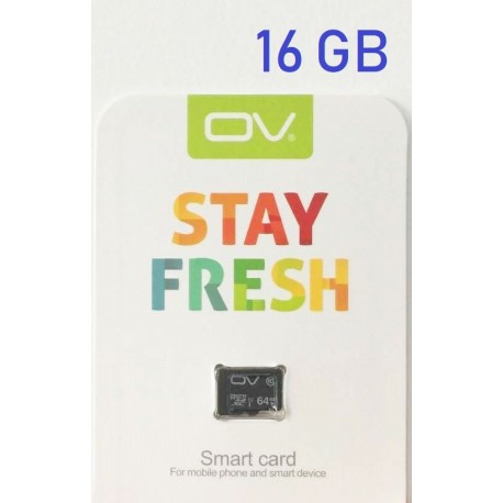 OV STAY FRESH microSD Hukomelseskort 16GB