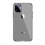 iPhone 11 6.1 inch BASEUS Simple Series TPU Cover - Gennemsigtig Sort