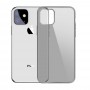 iPhone 11 6.1 inch BASEUS Simple Series TPU Cover - Gennemsigtig Sort