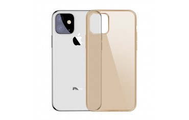 iPhone 11 BASEUS Simple Series TPU Cover - Guld