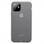 iPhone 11 BASEUS Liquid Silicone Shell Cover - Sort