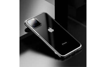 iPhone 11 BASEUS Shining Series Plated TPU Cover - Sølv