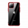 iPhone 11 BASEUS Shining Series Plated TPU Cover - Rød