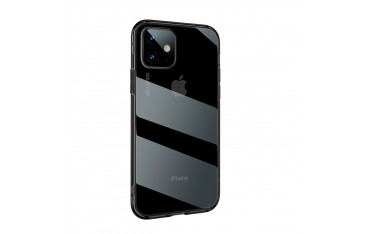 iPhone 11 BASEUS Drop-resistant TPU Cover - Gennemsigtig Sort